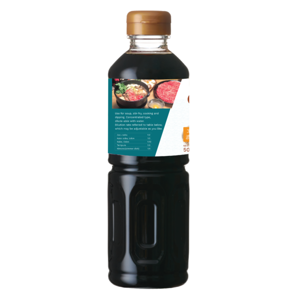 Yamamori Tsuyu sauce(Soba & Udon)(500 ml) - Image 3