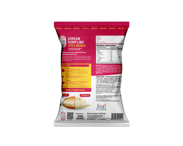 GOOD SEOUL DUMPLING SPICY NOODLE (420G) - Image 2