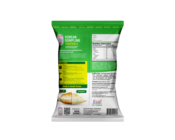 GOOD SEOUL DUMPLING VEGETABLE (420G) - Image 2