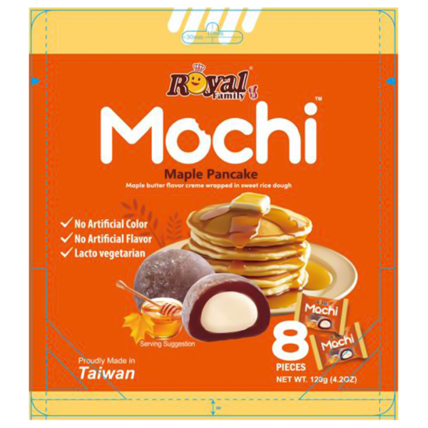 MOCHI DESSERT, Maple Pancacke Mochi